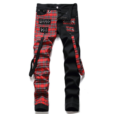 PlaidPunk Hipster Jeans